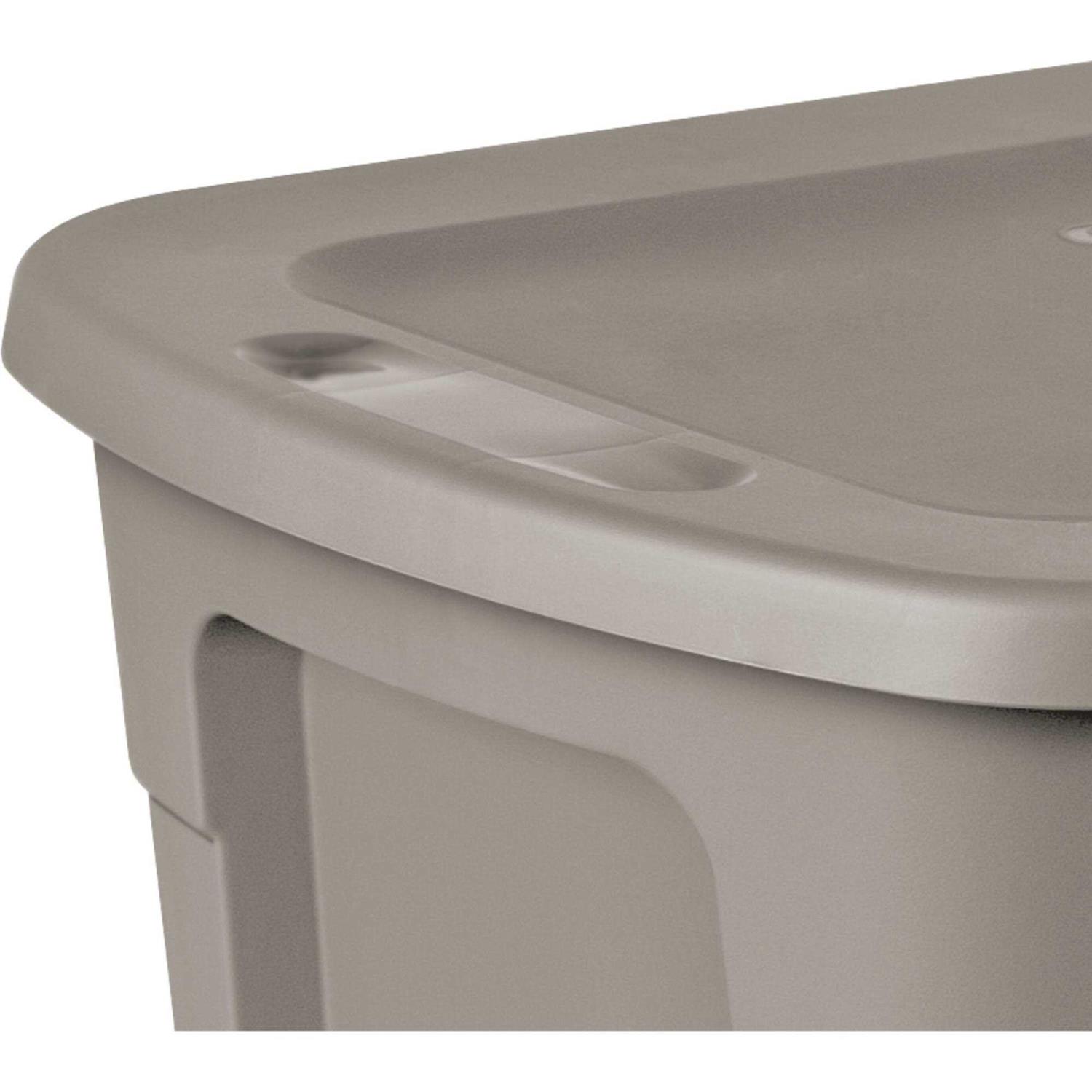 Room Essentials Storage Tote Gray - Image 2