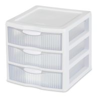 Sterilite 20738006 Small 3 Drawer Unit