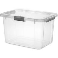 Sterilite HingeLID Storage Box Plastic