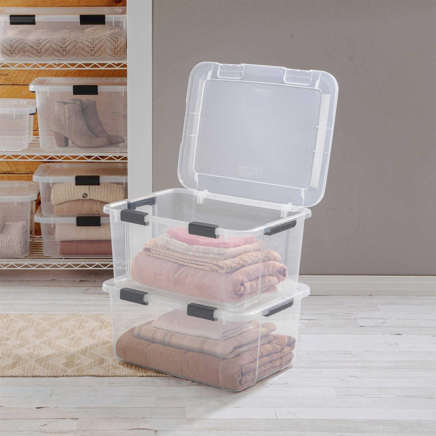 Sterilite HingeLID Storage Box Plastic - Image 2