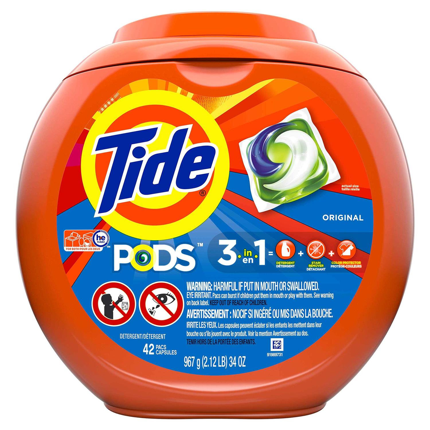 Tide Laundry Detergent Pods