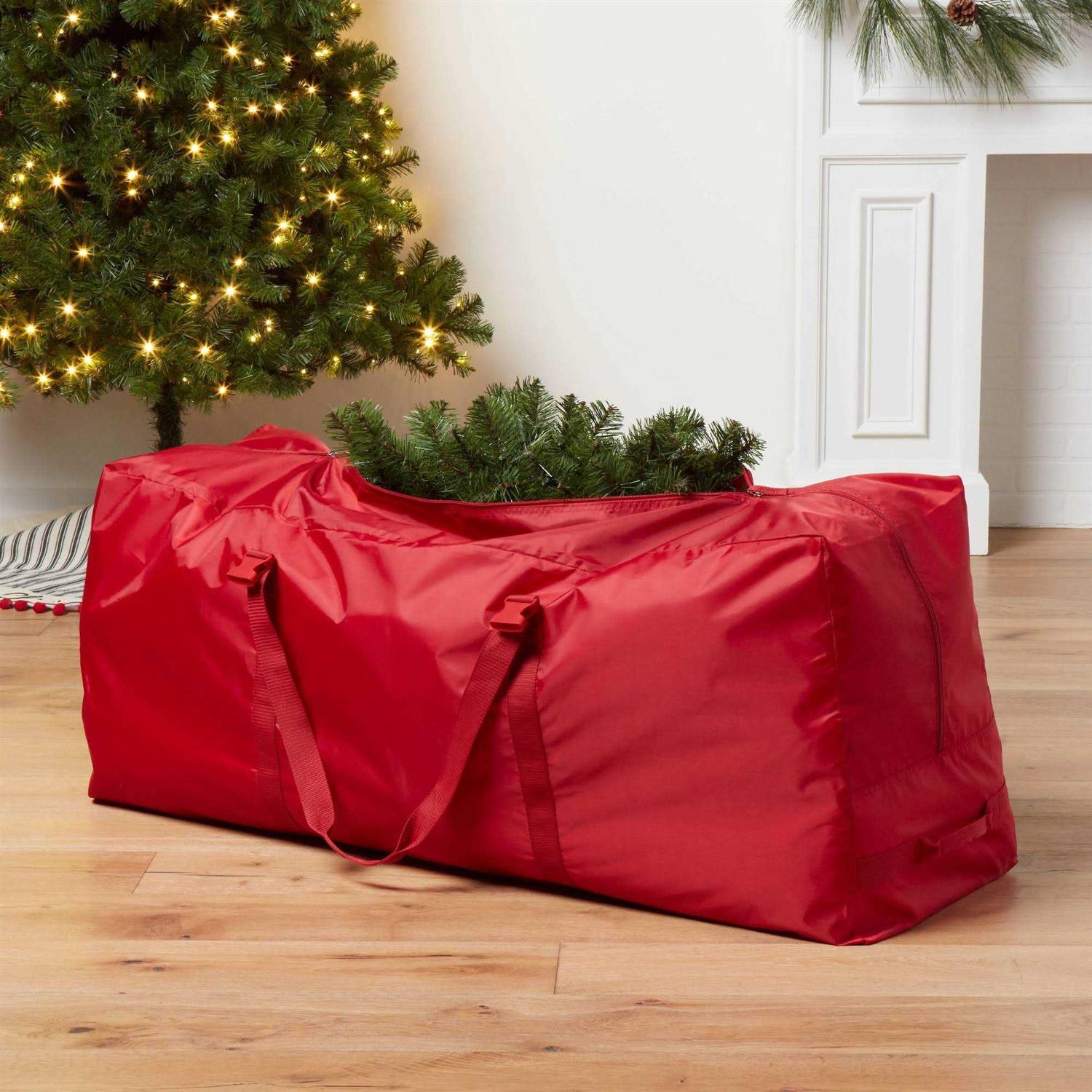 Wondershop Christmas Tree Storage Bag up Red - Image 3