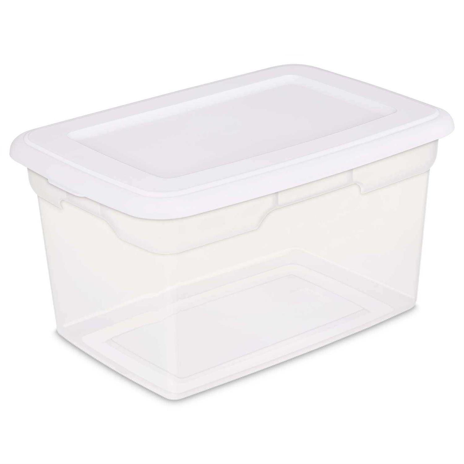 Sterilite 20 Qt. Storage Box Plastic