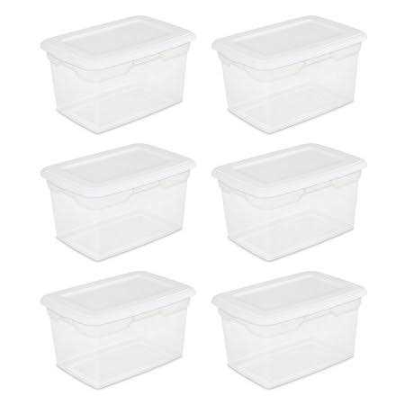 Sterilite 20 Qt. Storage Box Plastic