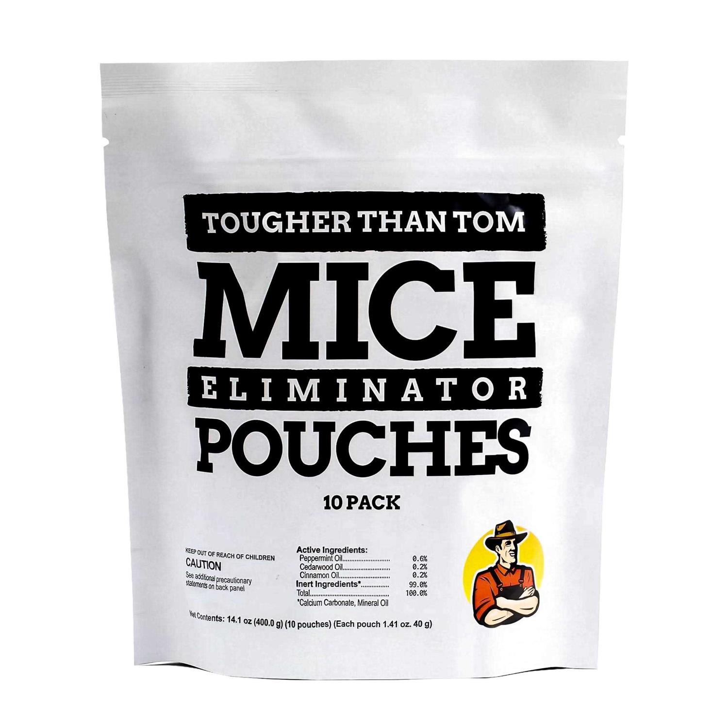 Tougher Than Tom All-Natural Mice Repellent Pouches – Harmless Peppermint Essential Oil Mouse Deterrent