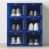 The Container Store Best Value Case of 6 Drop-Front Shoe Box