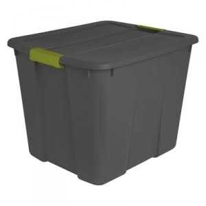 Sterilite 20-gal. Gray Latch Storage Tote