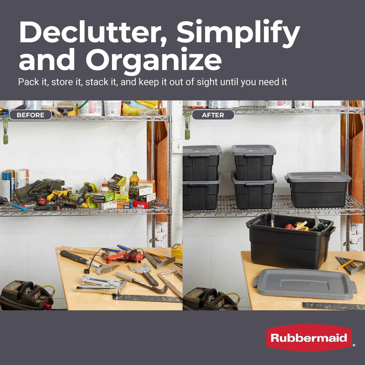 Rubbermaid Roughneck Storage - Image 5