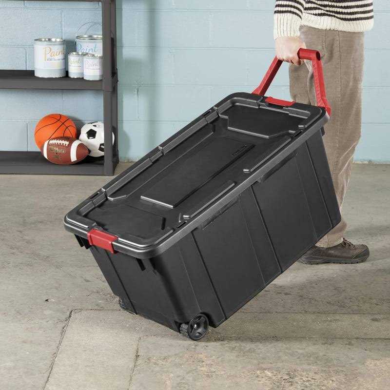 Sterilite 40 Gallon Wheeled Industrial Tote - Image 3