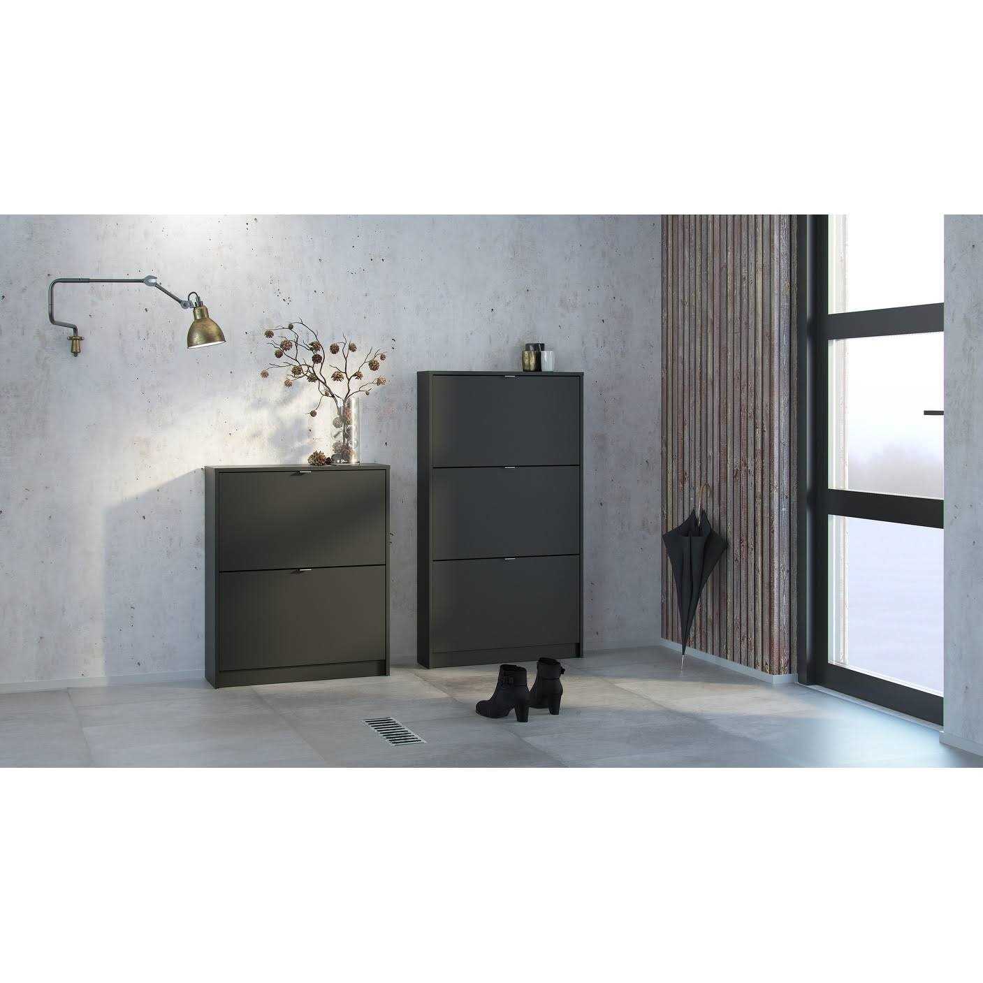 Tvilum Bright 3 Drawer Shoe Cabinet