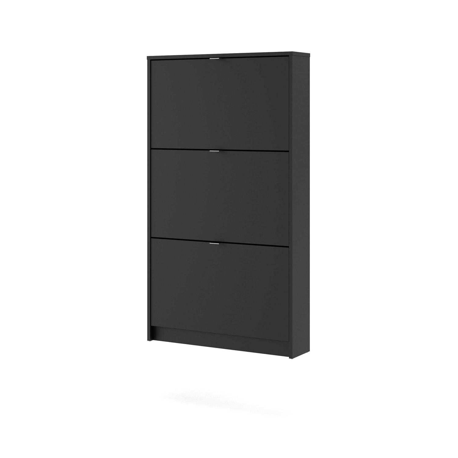 Tvilum Bright 3 Drawer Shoe Cabinet - Image 3
