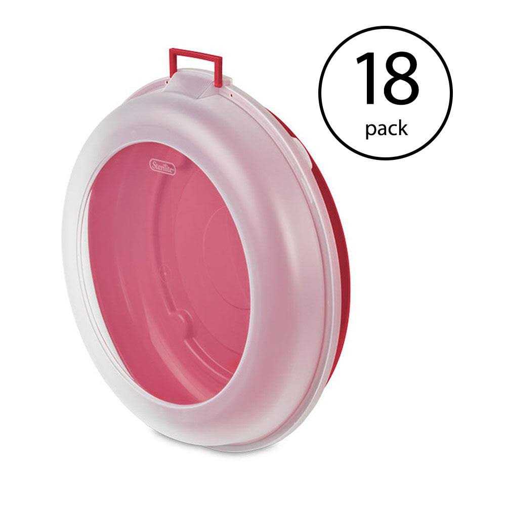Sterilite Clear Lid Nesting Christmas Wreath Storage Box - Image 5