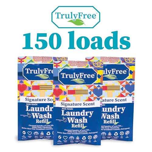 Truly Free Laundry Wash Signature Scent Sensitive Skin Natural Detergent - Image 4