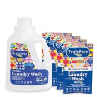 Truly Free Laundry Wash Signature Scent Sensitive Skin Natural Detergent