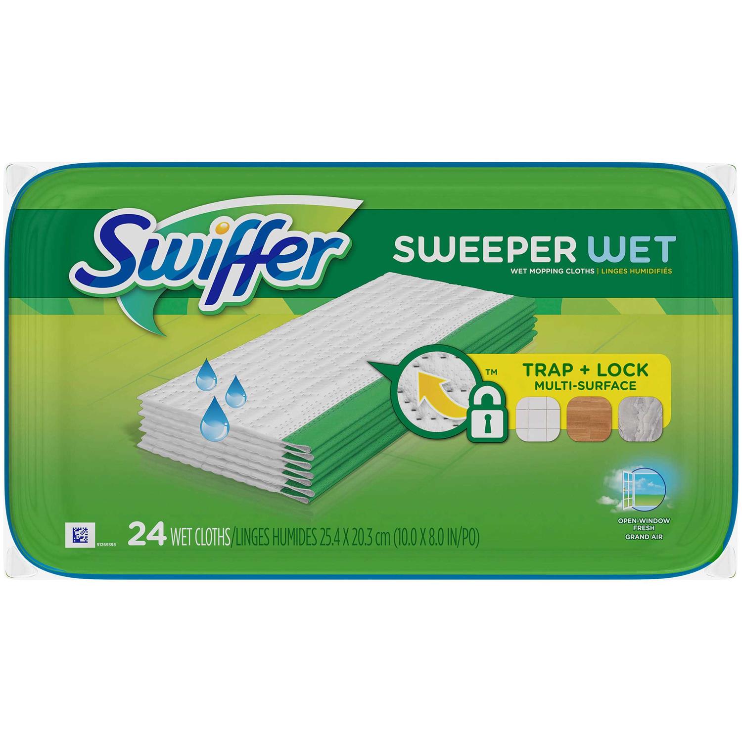 Swiffer Sweeper Wet Mopping Cloths - Image 3