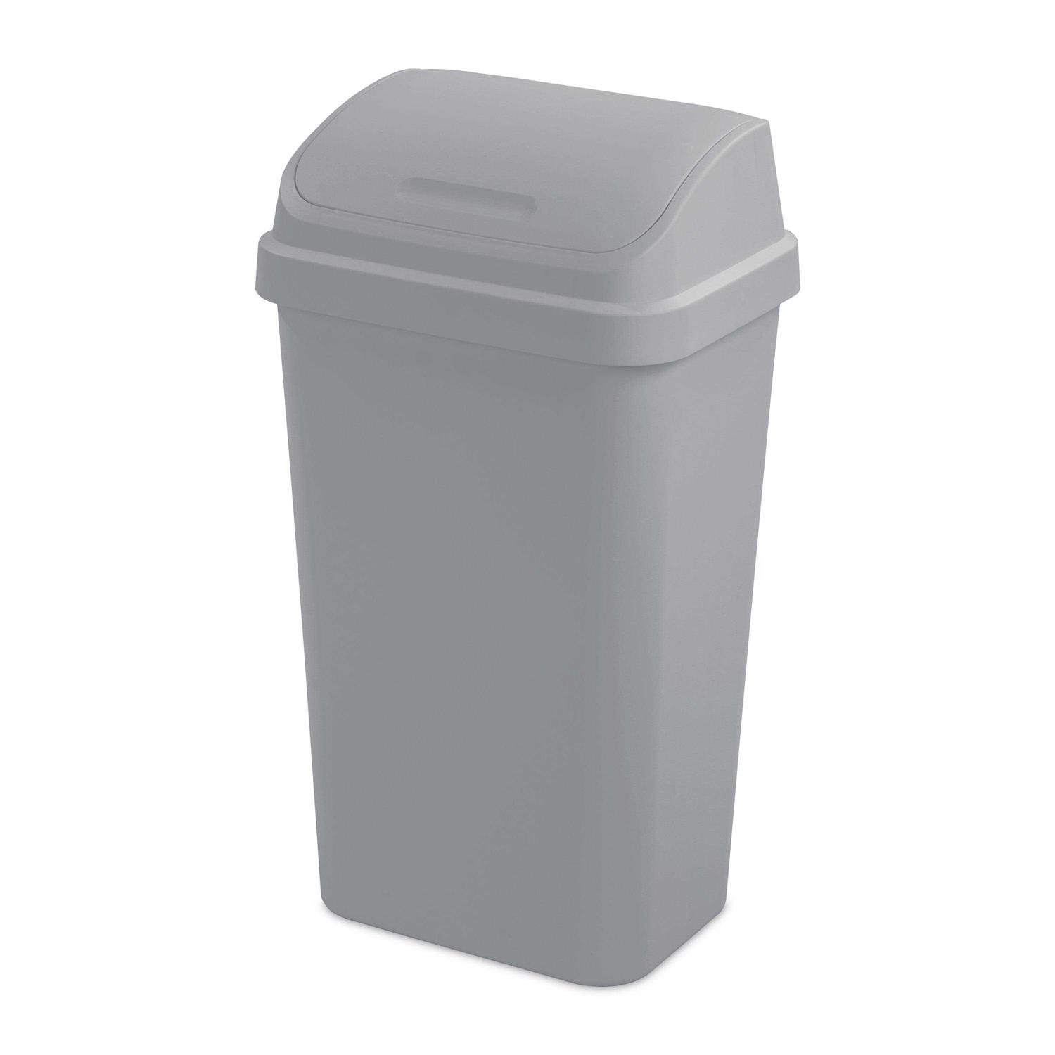 Sterilite Swing Top Wastebasket