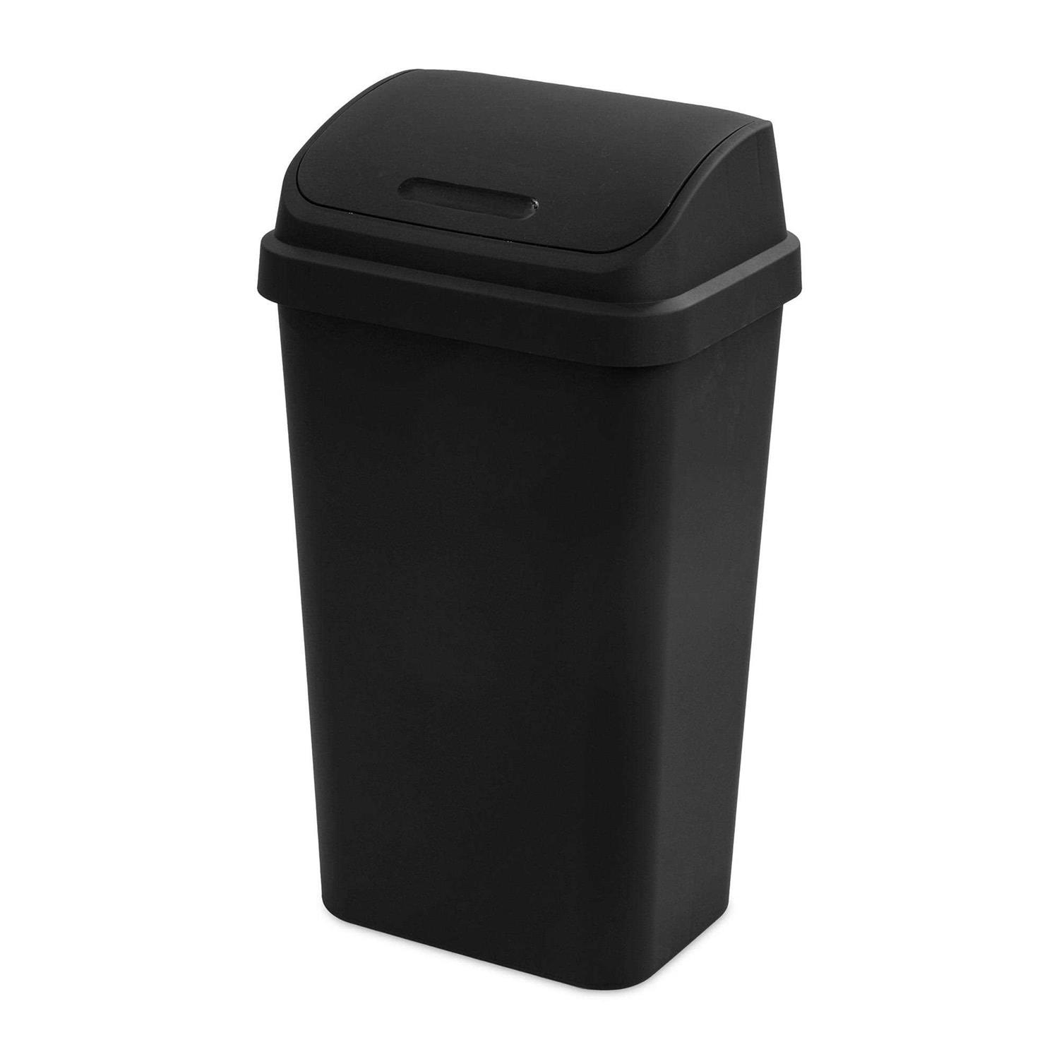 Sterilite Swing Top Wastebasket - Image 5