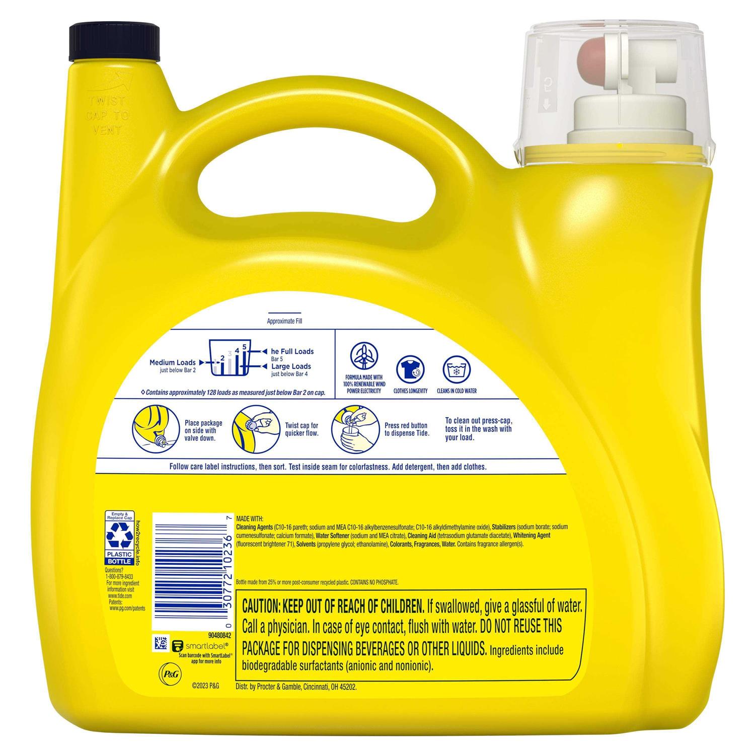 Tide Simply Clean Fresh Liquid Laundry Detergent - Image 3