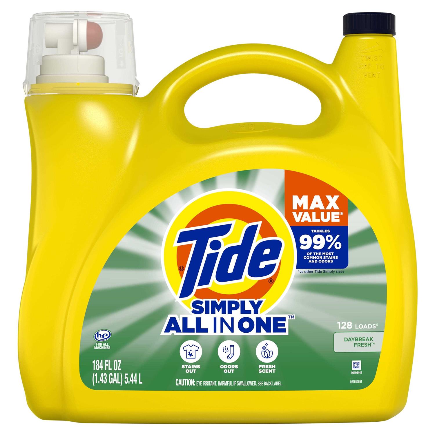 Tide Simply Clean Fresh Liquid Laundry Detergent