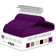 Utopia Home Premium Velvet Hangers Non-Slip Clothes