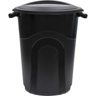 United Solutions 20-Gallon Injection Molded Trash Can
