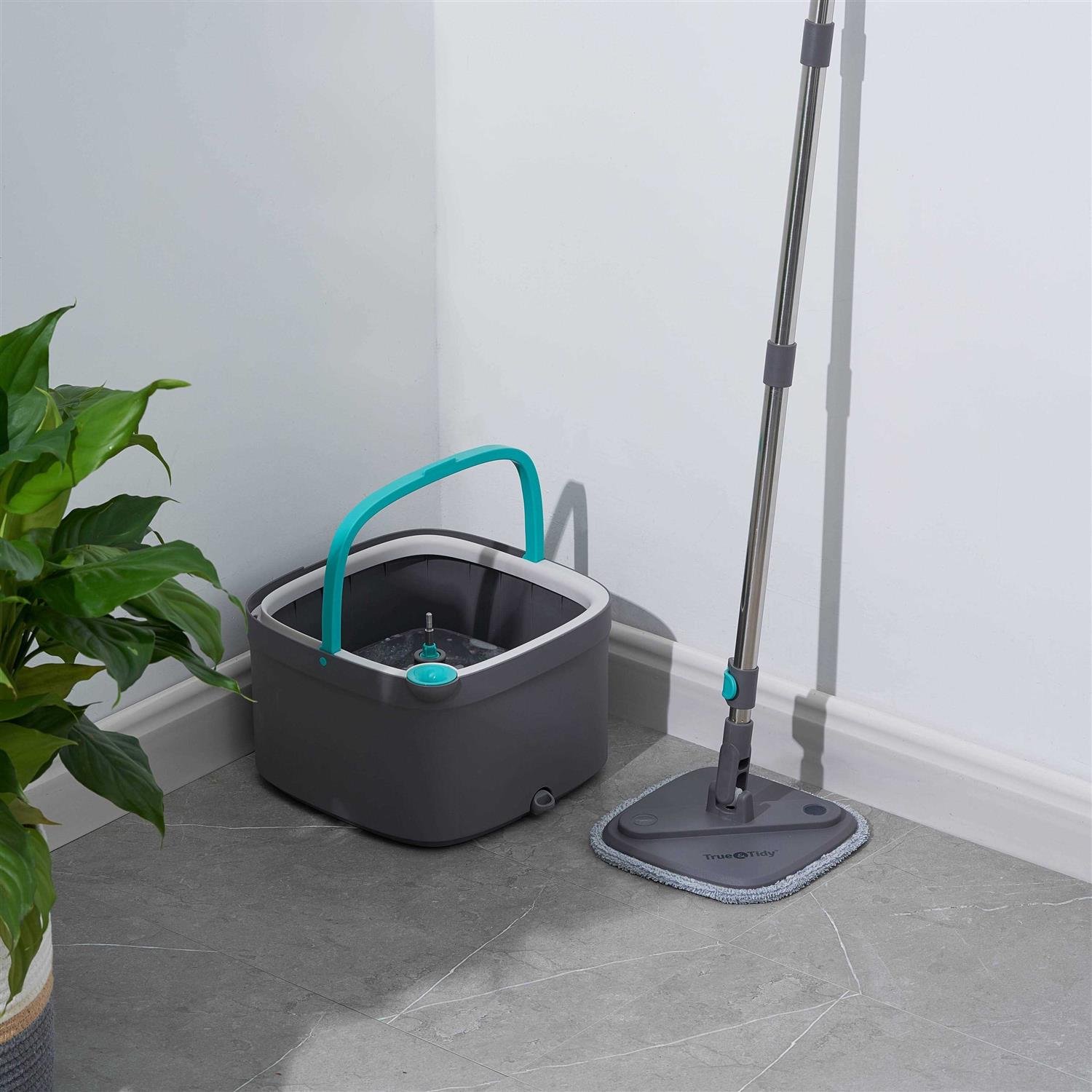True & Tidy TrueClean Mop and Bucket System - Image 2