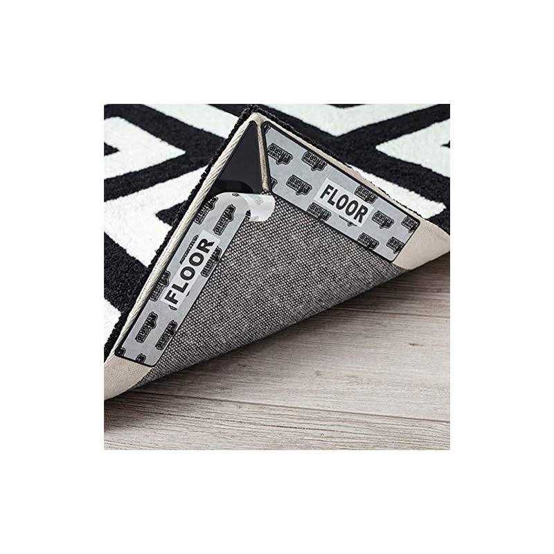 The Original Gorilla Grip Rug Gripper, Corners and Sides, Stops Curling and Bunching