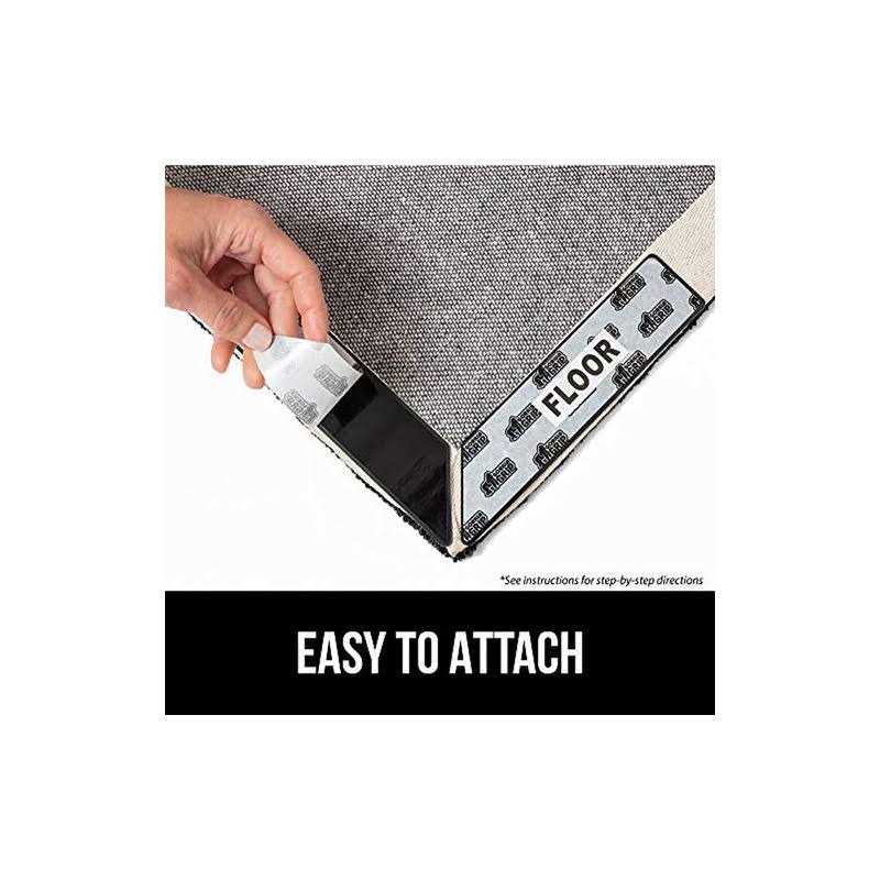 The Original Gorilla Grip Rug Gripper, Corners and Sides, Stops Curling and Bunching - Image 4
