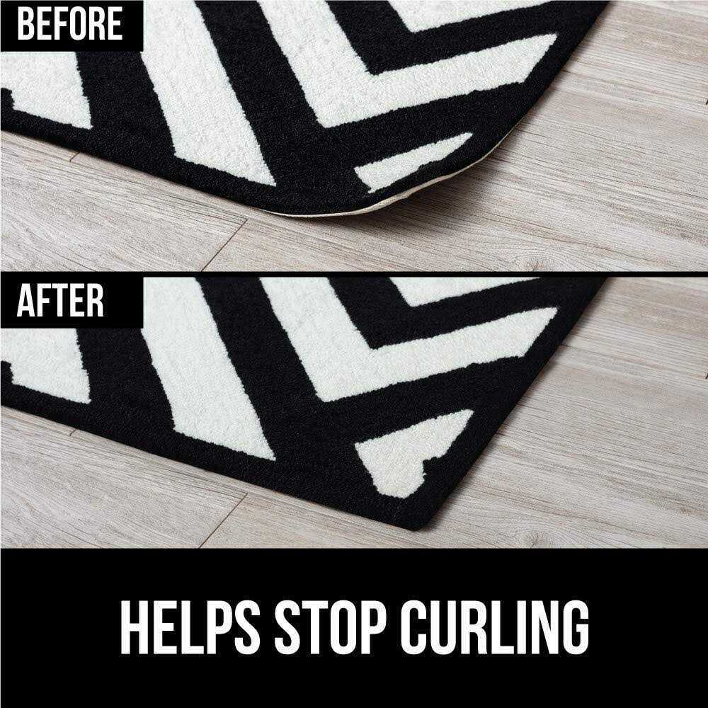The Original Gorilla Grip Rug Gripper, Corners and Sides, Stops Curling and Bunching - Image 3