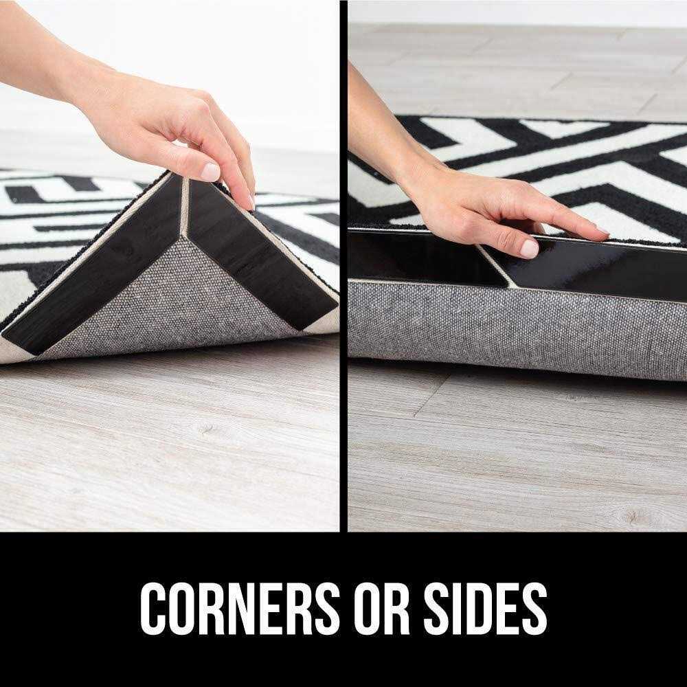 The Original Gorilla Grip Rug Gripper, Corners and Sides, Stops Curling and Bunching - Image 4