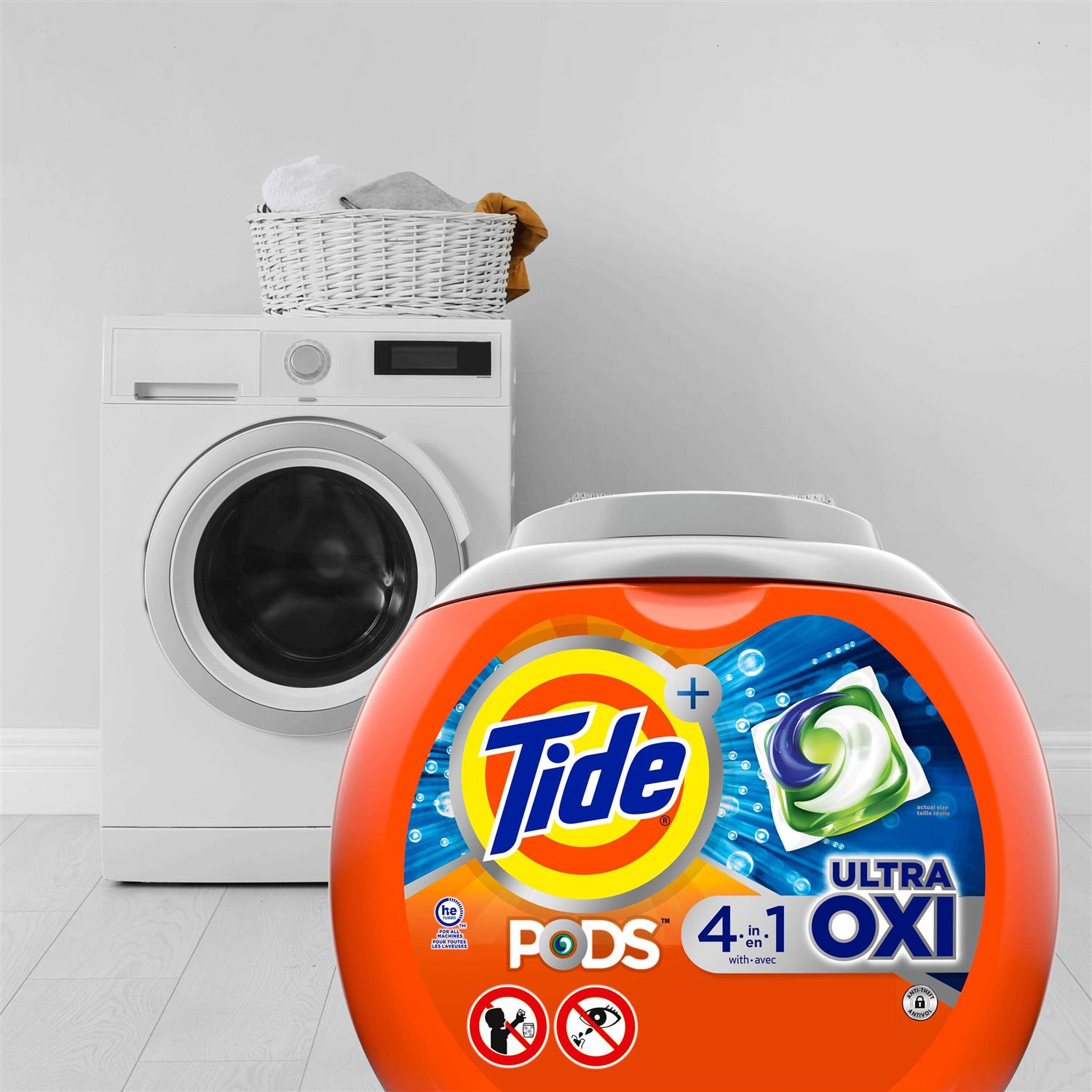 Tide Laundry Detergent Pods Ultra Oxi - Image 2