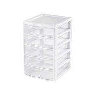 Sterilite Small 5 Drawer Unit