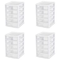 Sterilite Small 5 Drawer Unit
