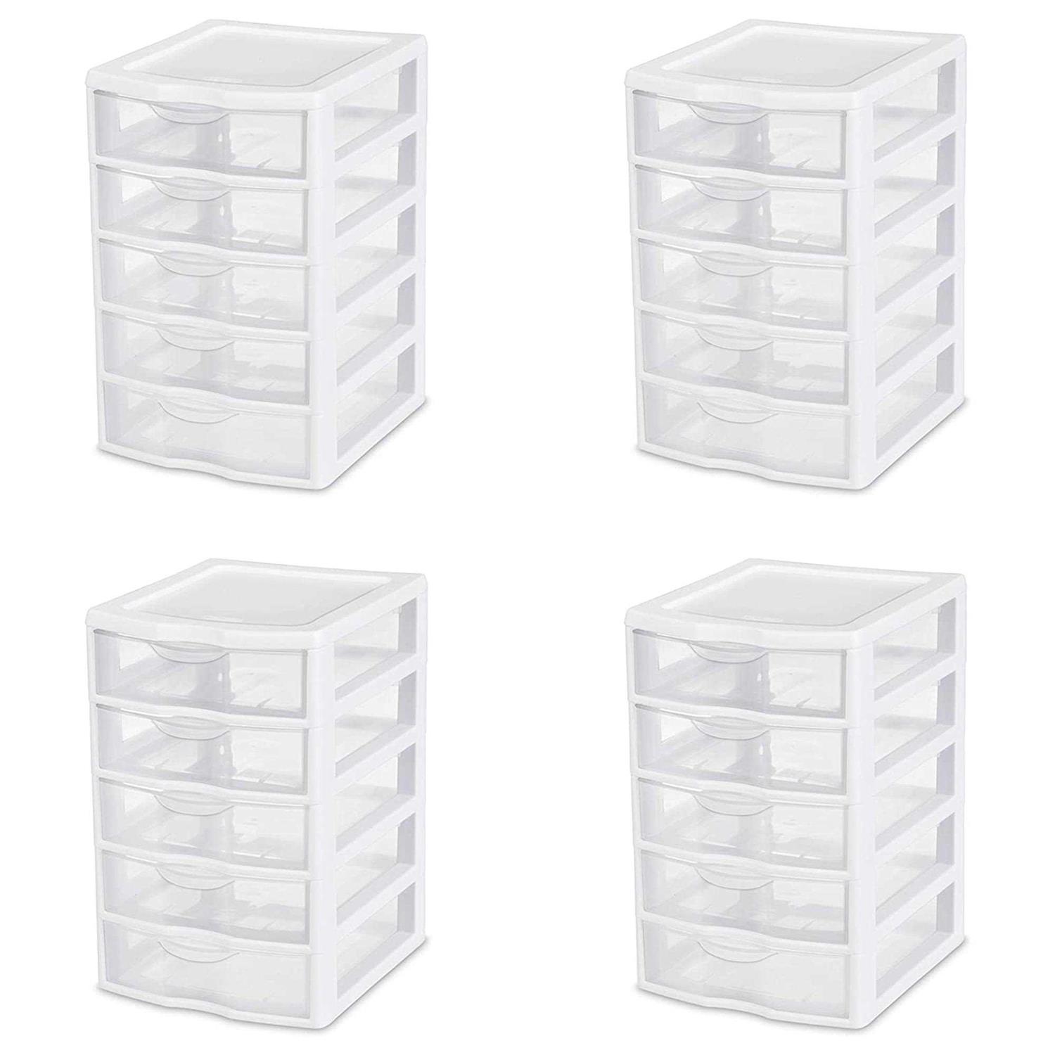 Sterilite Small 5 Drawer Unit