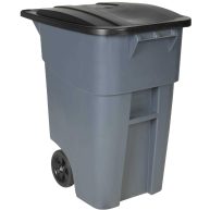 Rubbermaid Commercial Brute Rollout Container FG9W2700GRAY
