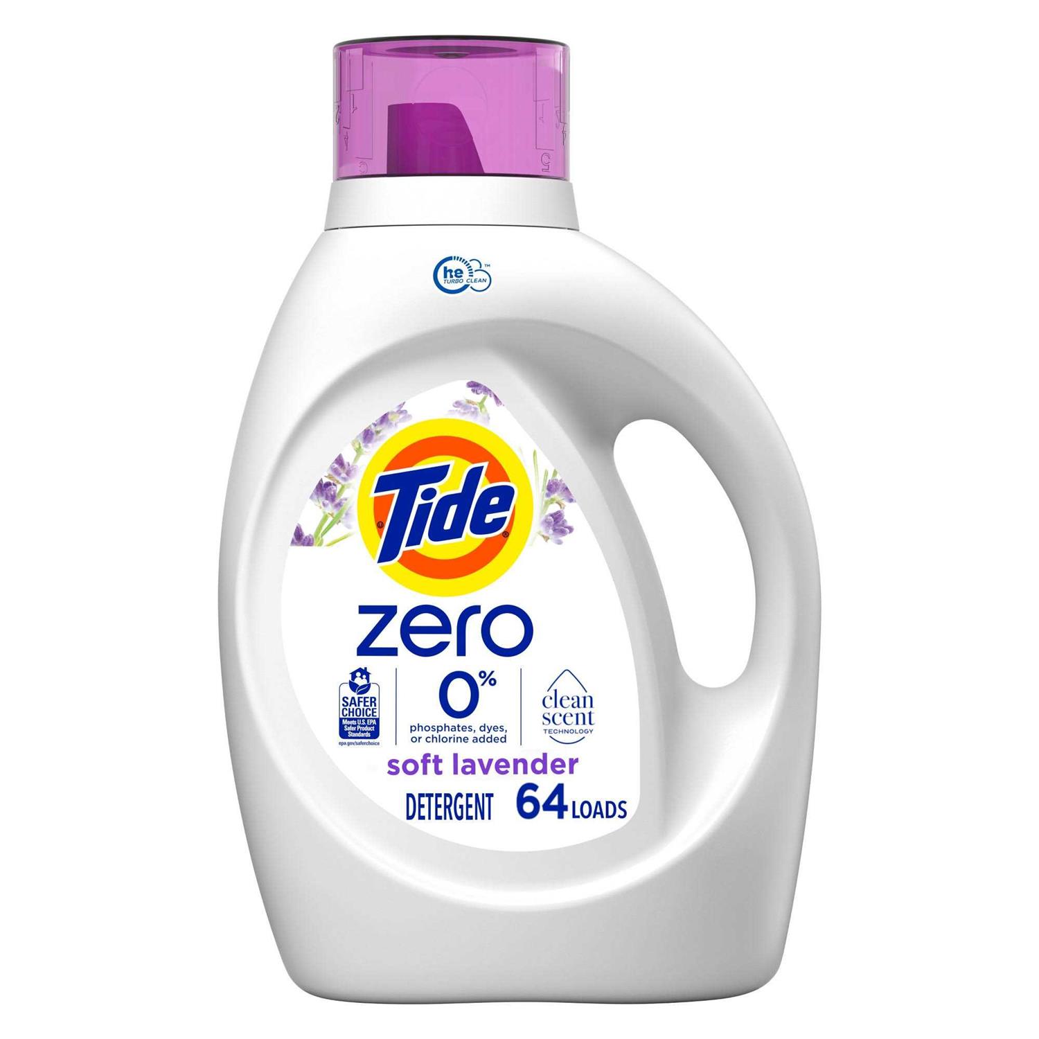 Tide Zero Soft Liquid Laundry Detergent