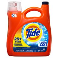 Tide Laundry Detergent Liquid Ultra Oxi