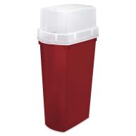 Sterilite 30 inch Christmas Holiday Gift Wrapping Paper Storage Box (12 Pack)