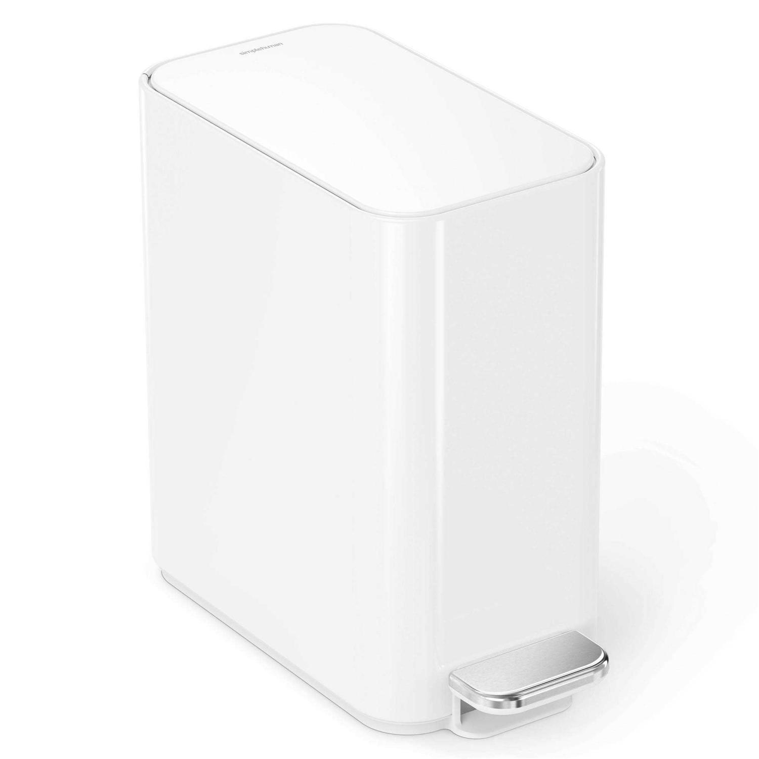 simplehuman Steel Slim Step Can