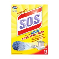 S O S Steel Wool Soap Pads