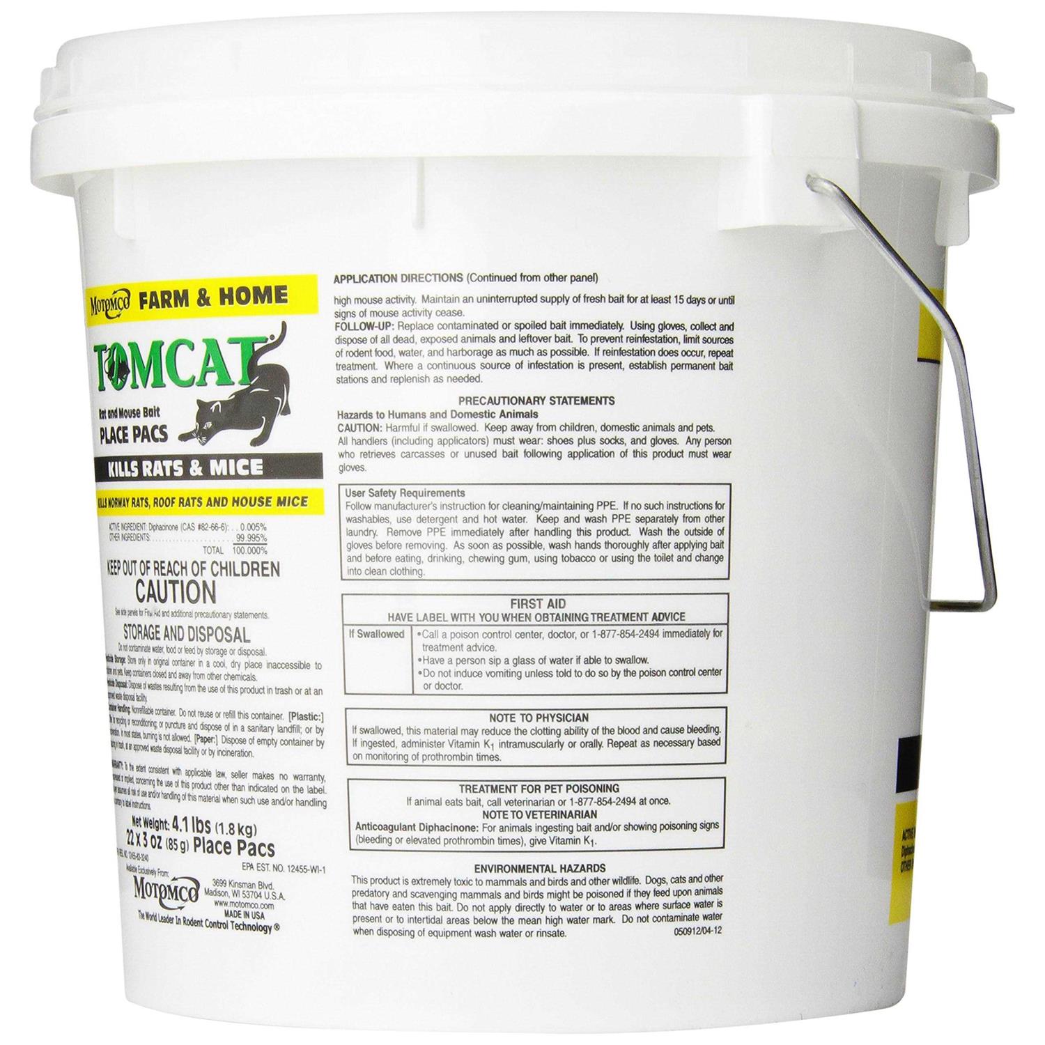 Tomcat Rat and Mouse Bait Place Pacs - Image 3