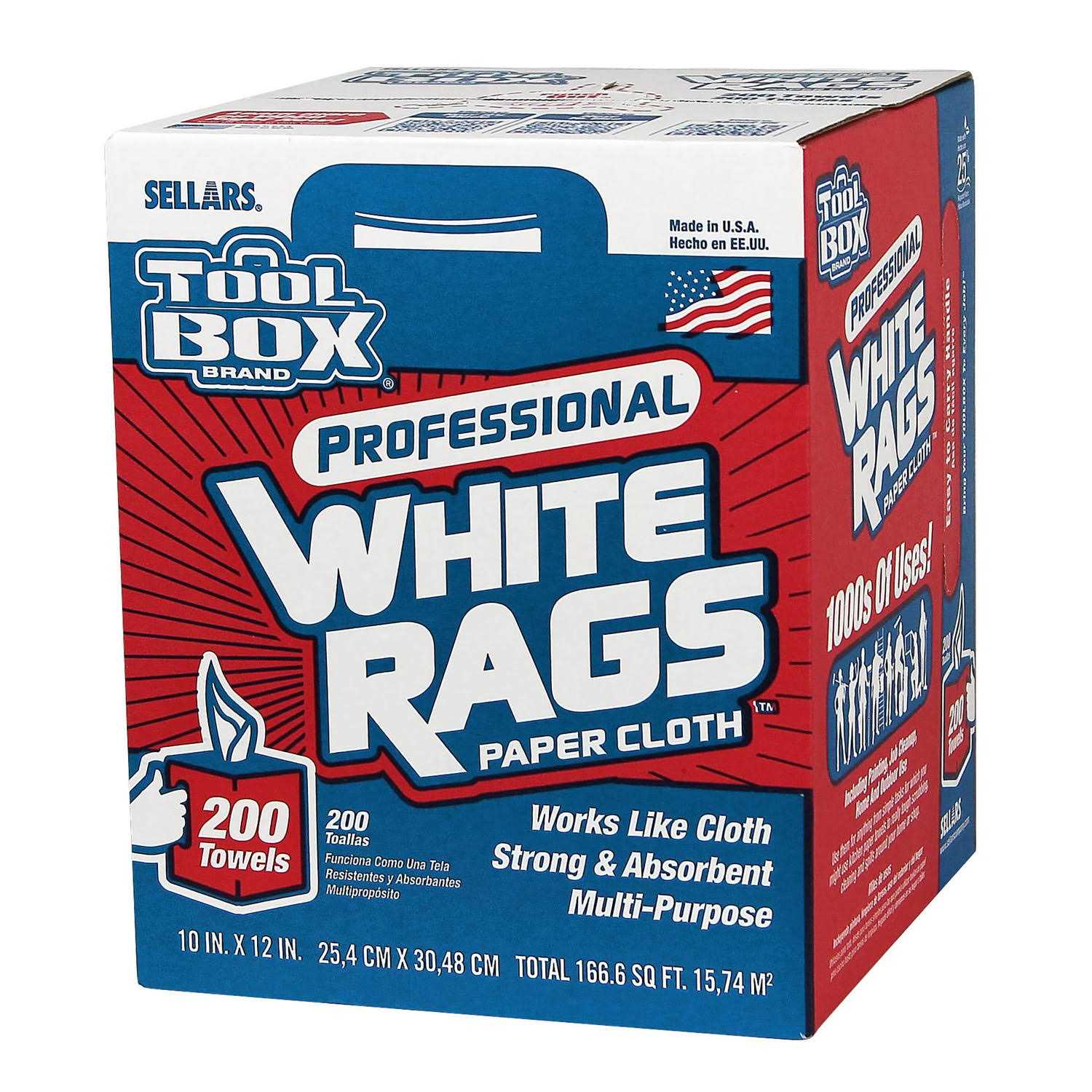 Sellars 58202 Toolbox Z400 White Rags