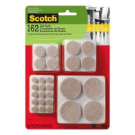 Scotch Felt Pads Variety Pack Beige