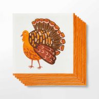 Spritz 20ct Thanksgiving Turkey Lunch Napkin