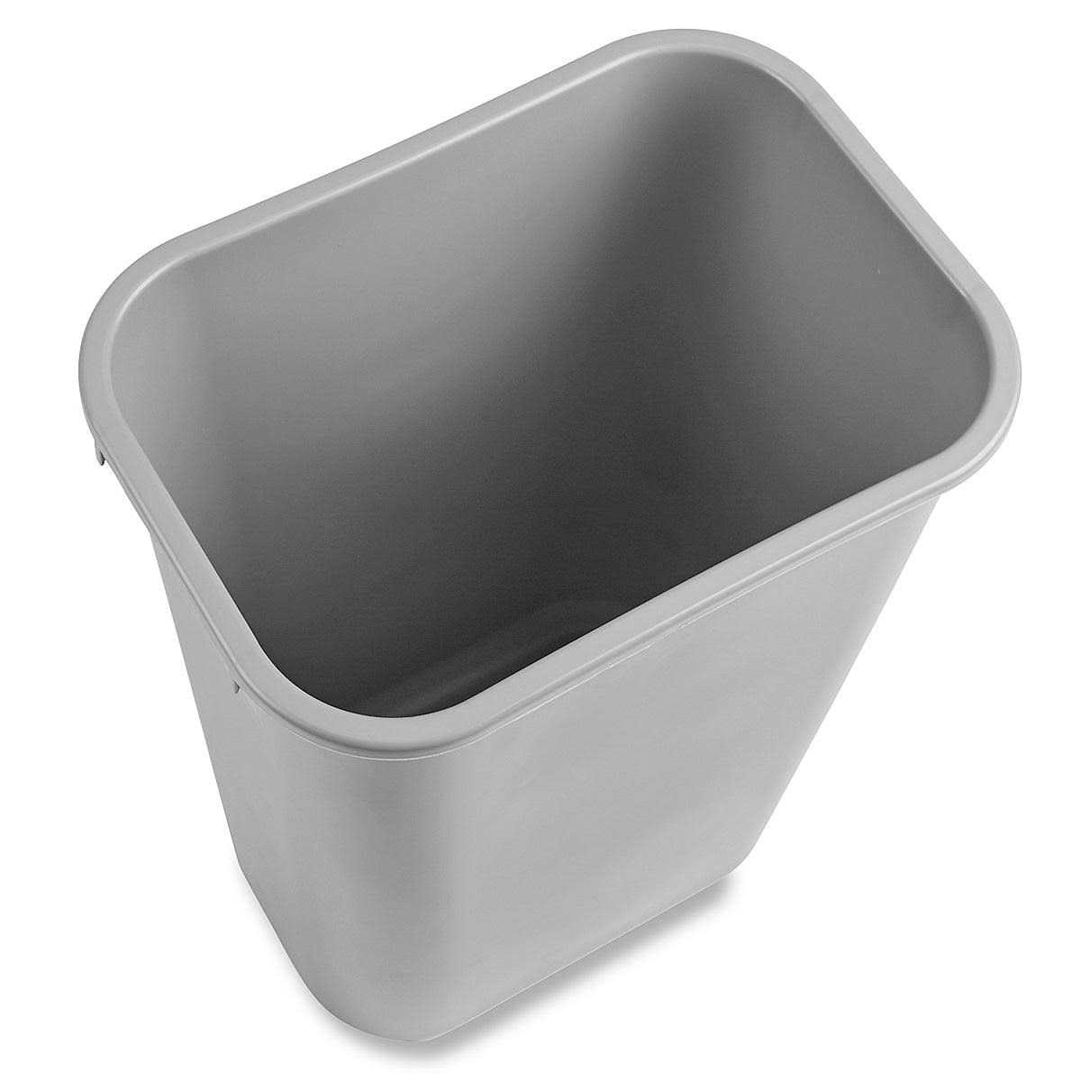 Rubbermaid Commercial Deskside Plastic Wastebasket - Image 2