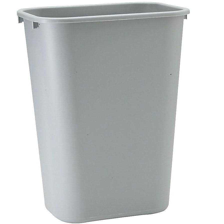 Rubbermaid Commercial Deskside Plastic Wastebasket - Image 3