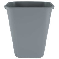 Rubbermaid Commercial Deskside Plastic Wastebasket
