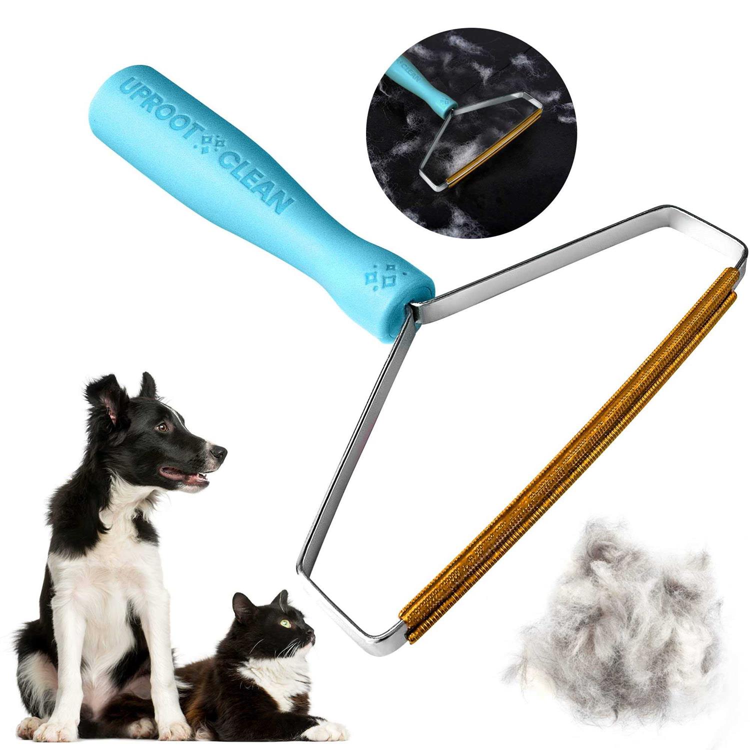 Uproot Cleaner Pro Pet Hair Remover Special Dog Hair Remover Multi Fabric Edge and Carpet Scraper by Uproot Clean