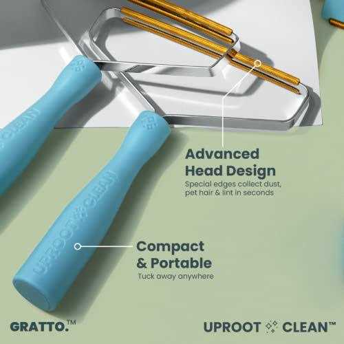 Uproot Cleaner Pro Pet Hair Remover Special Dog Hair Remover Multi Fabric Edge and Carpet Scraper by Uproot Clean - Image 5