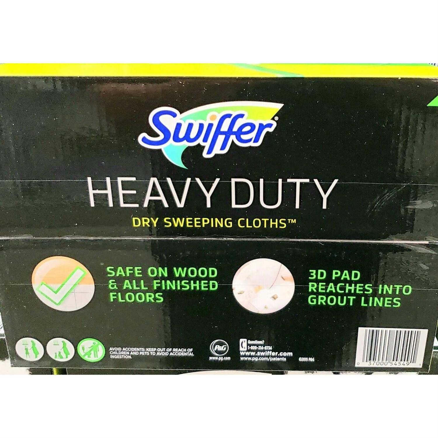 Swiffer Sweeper Heavy Duty Dry Cloth Refills - Image 2